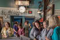 Learn about the history of Niagara Falls at the indoor multimedia experience, The World Changed Here Pavilion, at Niagara Falls State Park 