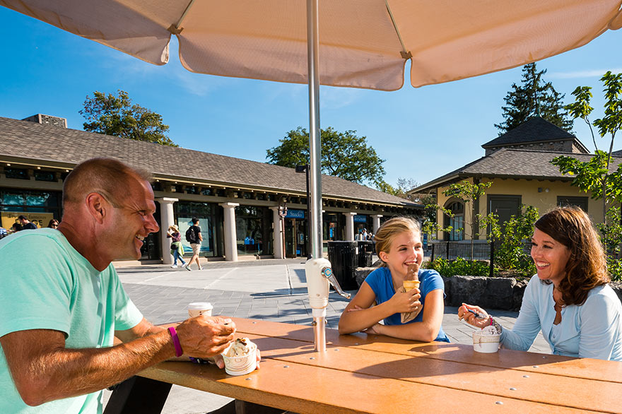 The Visitor Center features a gift shop and more
